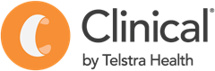 Clinical by Telstra Health logo