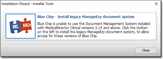 Installation-Wizard-with ManageEzy installation message