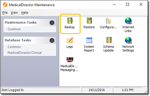 Open Backup utility