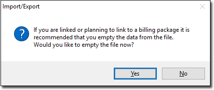 Link to a billing package notification