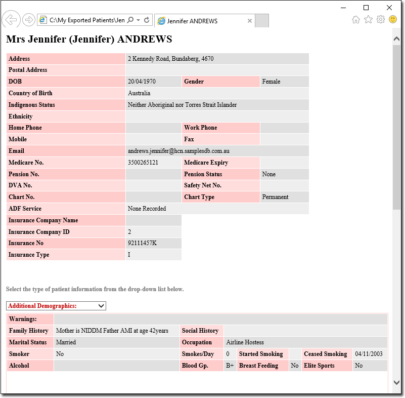 Viewing via browser