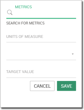 MD Care Template Metrics Window